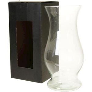 Glazen kelk vaas van helder glas 40 cm - Vazen - Bloemenvaas - Decoratievaas