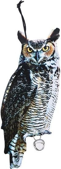 Oehoe Uil Vogelverschrikker 40 cm Voor In de Tuin/Moestuin Of Op Het Balkon