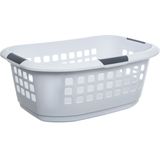 Wasmand Extra Groot - Wit - Kunststof - 51 Liter - 67 X 47 X 27 cm - Wasmanden