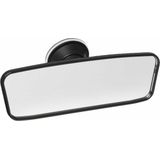 Auto achteruitkijkspiegel - met zuignap - universeel model - 18 x 6 cm - binnen spiegel - Autospiegels