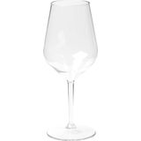 Wijnglas - 48x - transparant - onbreekbaar kunststof - 470 ml - Wijnglazen