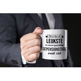 Hoe de leukste gepensioneerde eruitziet mok / beker wit bedankt cadeau collega 300 ml - feest mokken