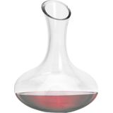 Excellent Houseware Wijn karaf/decanteer kan - glas - 1,5 liter