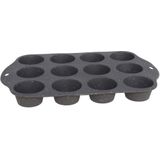 Gerim Bakvorm - muffins/cupcakes maken - siliconen - voor 12x stuks - 39x25cm