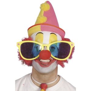 Mega clowns bril - Verkleedbrillen