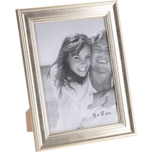 1x Gouden glanzende fotolijsten/fotoframes 17 x 22 cm - Fotolijsten