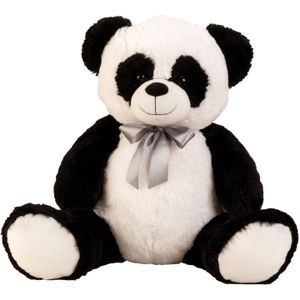 Panda beer knuffel van zachte pluche - 55 cm zittend/80 cm staand - Knuffeldier
