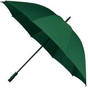 Donkergroene windproof paraplu 130 cm - Paraplu's