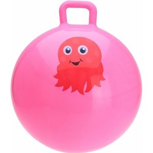 Skippybal Roze met Octopus 55 cm