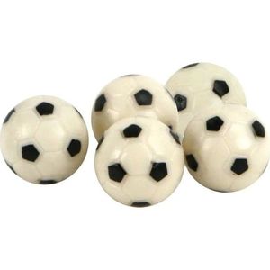 Tafelvoetbal ballen - 5 stuks - D3 cm - Voetbaltafelballen
