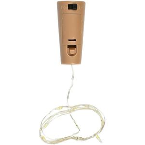 LED flesverlichting - warm wit - 48 cm - 5 LED's - incl. batterij - Sfeerverlichting voor in een fle - Verlichting