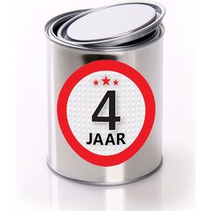 Cadeaublik 4 jaar - Fopartikelen