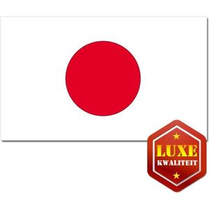 Japanse vlag luxe kwaliteit - Vlaggen