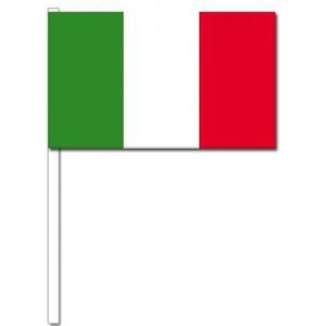 Zwaaivlaggetjes Italiaanse vlag - zwaaivlaggen