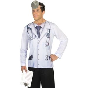 Carnavalskleding dokter shirt - Carnavalskostuums