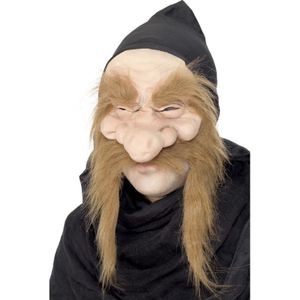 Goudzoeker masker met grote neus - Verkleedmaskers