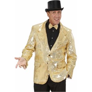 Glitter jas goud heren - Carnavalsjassen