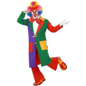Carnavalskleding Clown jas volw. - Carnavalsjassen