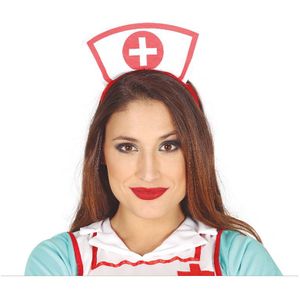 Zuster/verpleegster diadeem - carnaval verkleed accessoire - sexy nurse - Verkleedhoofddeksels