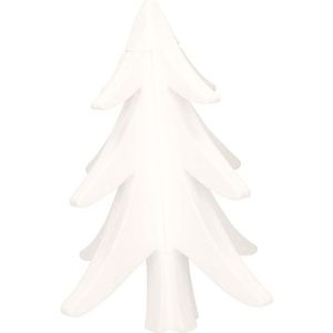 1x Beschilderbare piepschuim kerstboom 30 cm -