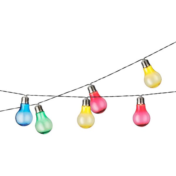 40lamps lichtsnoer gekleurd - feestverlichting kopen? | Ruime keus |  beslist.nl