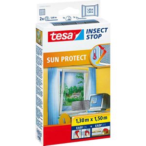 2x Tesa hor tegen insecten en zon wit 1,3 x 1,5 meter - Raamhorren