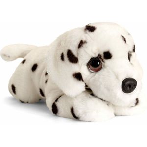 Knuffeldier Puppy Dalmatier hond - zachte pluche stof - premium kwaliteit knuffels - 25 cm - Knuffel huisdieren