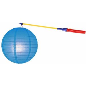 Sint Maarten lampionset blauw 25 cm - Feestlampionnen