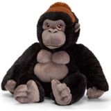 2x stuks pluche knuffel Gorilla aap/apen van 20 cm - Dieren knuffelbeesten voor kinderen of decoratie