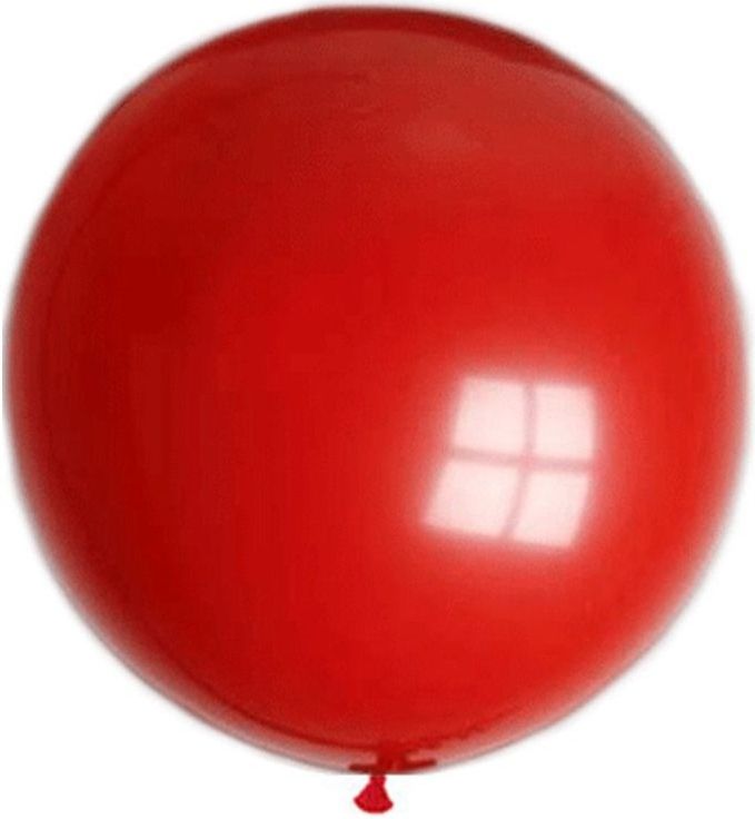 Super grote ballon rood cm - Ballonnen (cadeaus & gadgets) | 9 bij Primodo.nl |