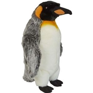 Pluche Koningspinguin Knuffel 32 cm - Pinguins Pooldieren Knuffels - Speelgoed Voor Kinderen