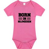 Born in Nijmegen cadeau baby rompertje roze meisjes - Rompertjes