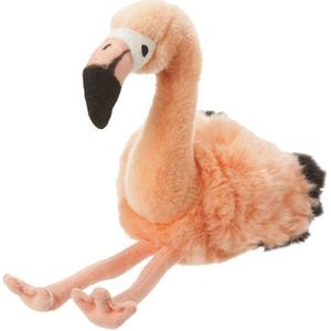 Pluche flamingo knuffel 18 cm - Tropische vogels knuffels - Cadeau