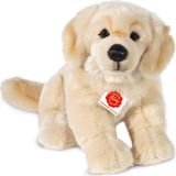 Knuffeldier hond Golden Retriever - zachte pluche stof - premium knuffels - blond - 30 cm - Knuffel huisdieren