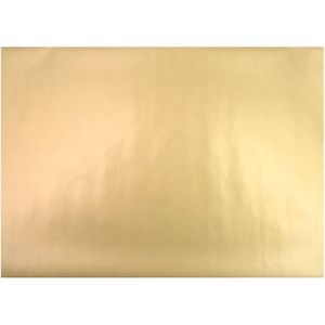 Raved Raamfolie/Plakfolie - Decoratiefolie - Glanzend Goud - 2 m x 45 cm