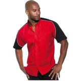 Rode race coureur shirt met pet maat L - Carnavalskostuums