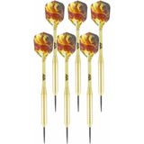 4x Set van 3 dartpijlen Bear Brass 23 grams - Dartpijlen