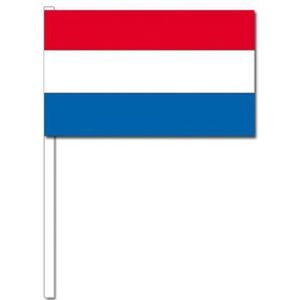 Zwaaivlaggetjes Nederlandse vlag - zwaaivlaggen