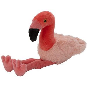 Pluche Knuffel Flamingo Vogel van 26 cm - Speelgoed Knuffeldieren