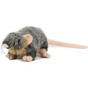 Pluche speelgoed rat/muis dierenknuffel 18 cm - Knuffel huisdieren