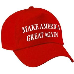 Make America great again / Donald Trump verkleed pet volwassenen - Verkleedhoofddeksels