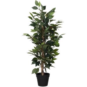 Nepplant Ficus groen 95 cm - Kunstplanten