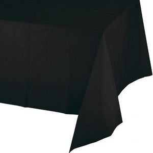 Tafellaken zwart 274 x 137 cm - Feesttafelkleden