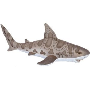 Knuffel luipaard haai bruin 70 cm knuffels kopen - Knuffel zeedieren