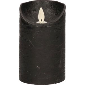 3x Zwarte LED kaarsen / stompkaarsen met bewegende vlam 12,5 cm - LED  kaarsen kopen? Vergelijk de beste prijs op beslist.nl