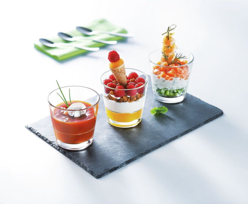 6x Stuks dessertglazen/amuse glazen 210 ml - Glaasjes voor nagerechten/toetjes