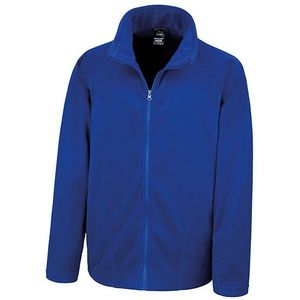 Polyester fleece vest kobalt blauw voor heren - Vesten