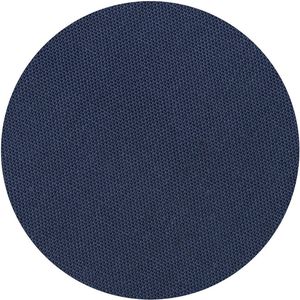 Donkerblauw tafelkleed van polyester/katoen rond 160 cm - Feesttafelkleden