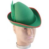 Groene Robin Hood hoed - Verkleedhoofddeksels