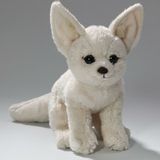 Knuffeldier Fennec woestijnvos - zachte pluche stof - premium kwaliteit knuffels - 28 cm - Knuffeldier